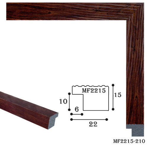 МР 22 темно коричневий Багет